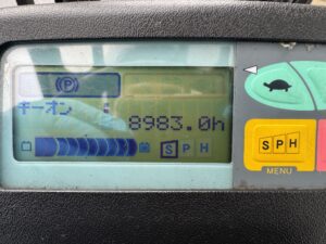 トヨタ1.5t バッテリー フォークリフト 稼働時間